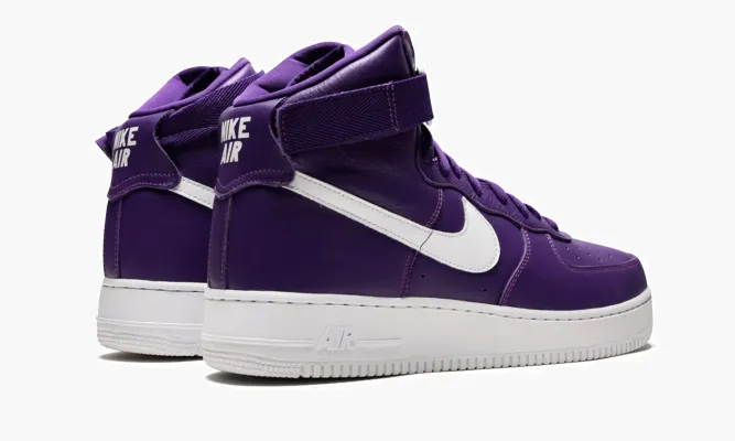 Кроссовки Air Force 1 High Retro QS «Purple / White» фиолетовый