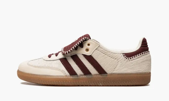 Кроссовки Adidas Samba Pony Tonal «Wales Bonner Cream White» кремовый