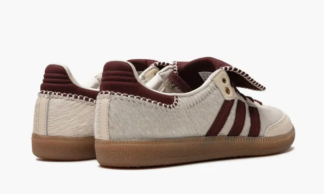 Кроссовки Adidas Samba Pony Tonal «Wales Bonner Cream White» кремовый