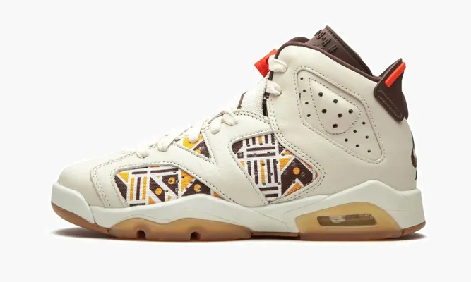 Кроссовки Air Jordan 6 GS «Quai 54» белый