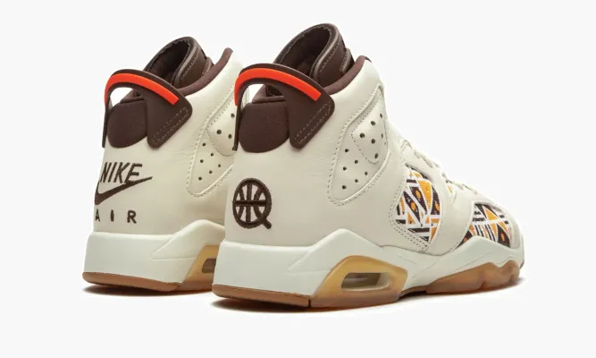 Кроссовки Air Jordan 6 GS «Quai 54» белый