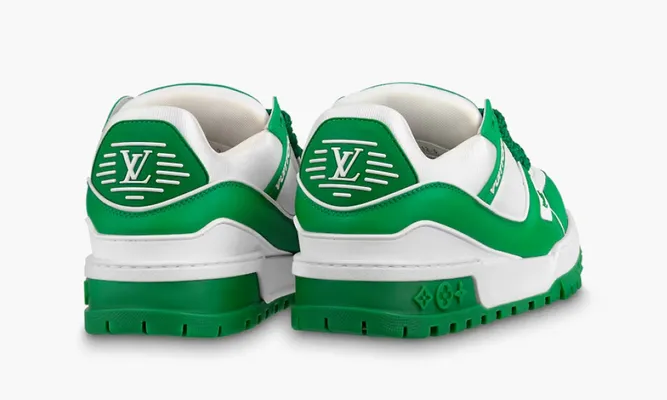 Кроссовки Louis Vuitton Trainer Maxi «Green» зеленый