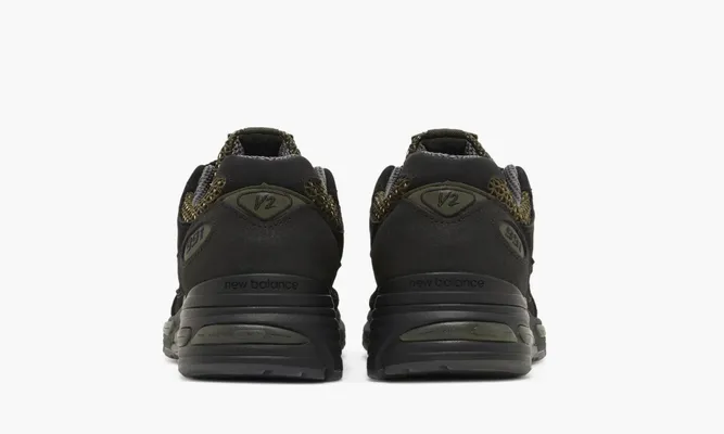 Кроссовки Stone Island x 991v2 Made in England «Black» черный