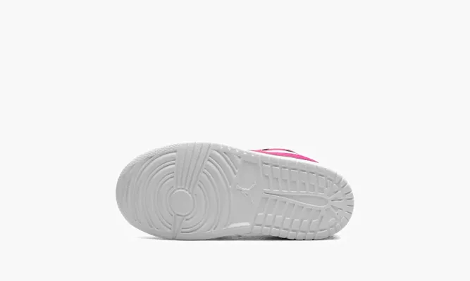Для самых маленьких Air Jordan 1 Low TD «Fierce Pink» черный