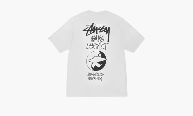 Одежда Stussy X Our Legacy T-shirt «White» белый