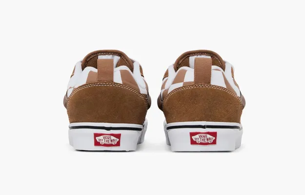 Кроссовки Vans Knu-Skool 'Mega Check Brown' коричневый