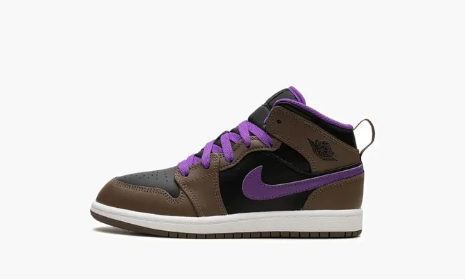 Для самых маленьких Air Jordan 1 Mid PS «Palomino» черный