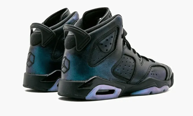 Кроссовки Air Jordan 6 Retro As Bg «All-star - Chameleon» черный