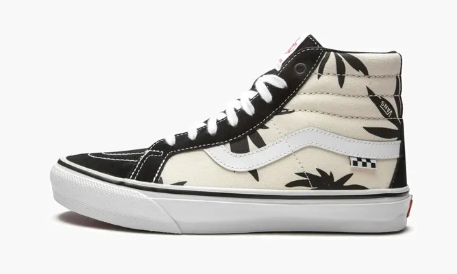 Кроссовки Vans Skate Sk8-hi Reissue «Grosso '88 - Palms» черный,белый