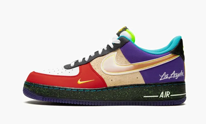Кроссовки Air Force 1 07 LV8 «What the LA» разноцветный