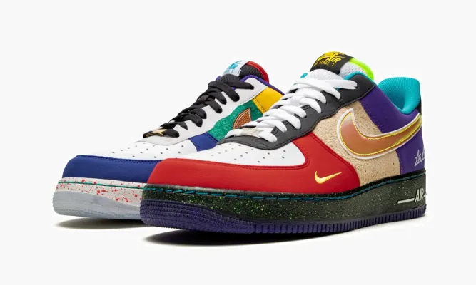 Кроссовки Air Force 1 07 LV8 «What the LA» разноцветный