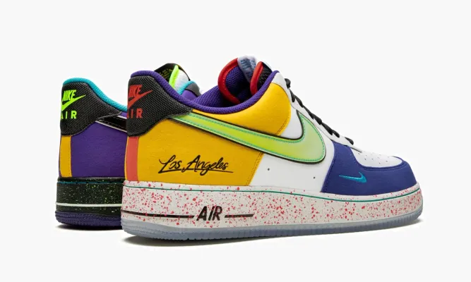 Кроссовки Air Force 1 07 LV8 «What the LA» разноцветный