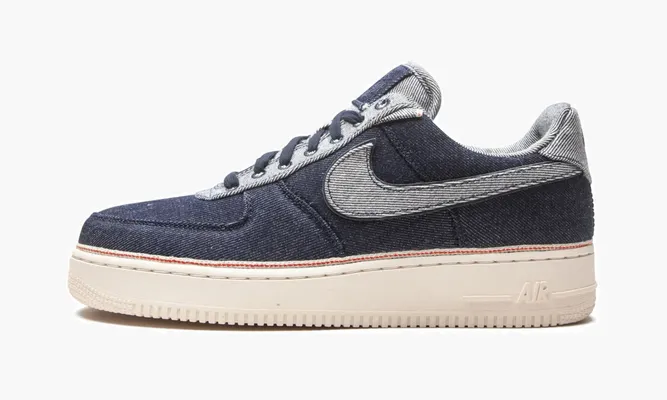 Кроссовки Air Force 1 '07 PRM «3x1» синий