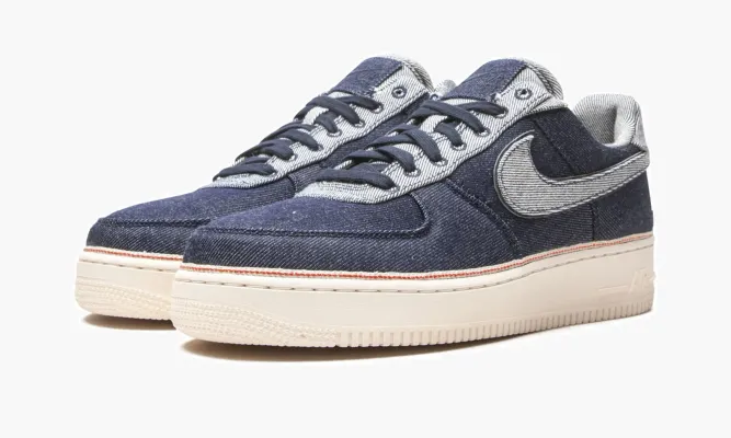 Кроссовки Air Force 1 '07 PRM «3x1» синий