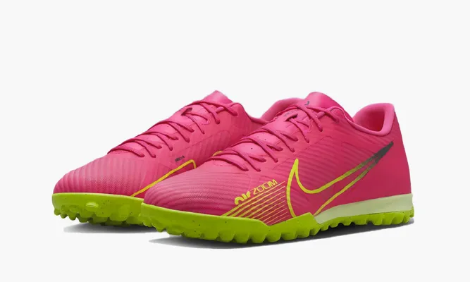 Для футбола Nike Air Zoom Vapor 15 Academy Tf «Red» розовый