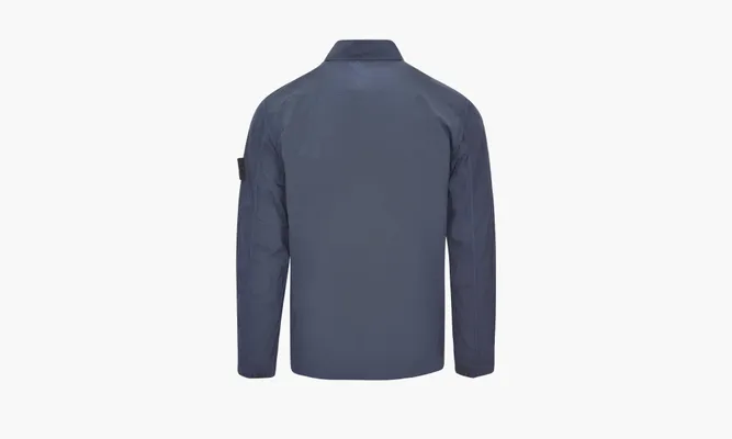 Одежда Stone Island Zip Shirt Jacket «Blue» синий