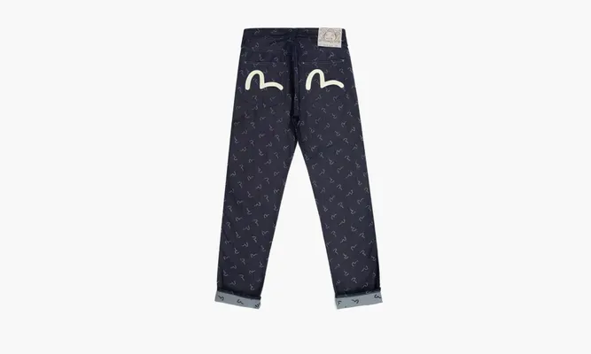 Одежда Evisu Logo Jeans «Denim» синий