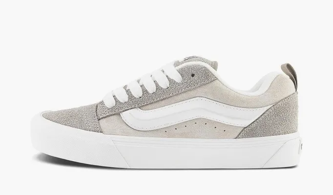 Кроссовки Vans Knu-Skool «Hairy Suede - Trek» бежевый
