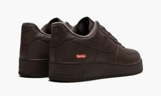 Кроссовки Nike Air Force 1 Low «Supreme Baroque Brown» коричневый