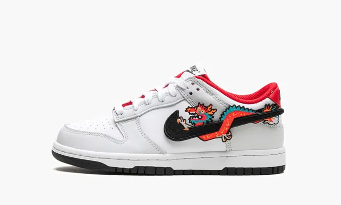 Кроссовки Nike Dunk Low GS «Year Of The Dragon» белый