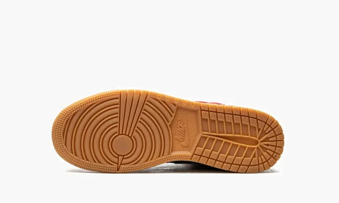 Кроссовки Air Jordan 1 Mid SE GS «Christmas» белый