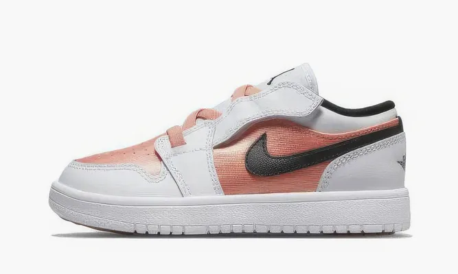 Кроссовки Nike Kids Air Jordan 1 Low Alt «Light Madder Root» оранжевый