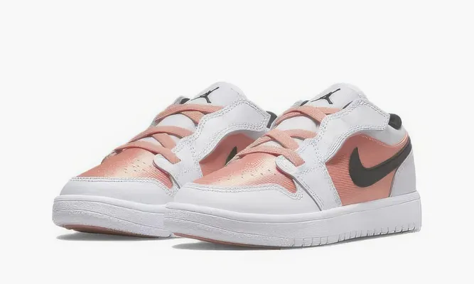 Кроссовки Nike Kids Air Jordan 1 Low Alt «Light Madder Root» оранжевый