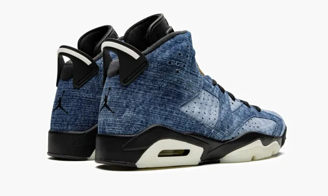 Кроссовки Air Jordan 6 «Washed Denim» синий