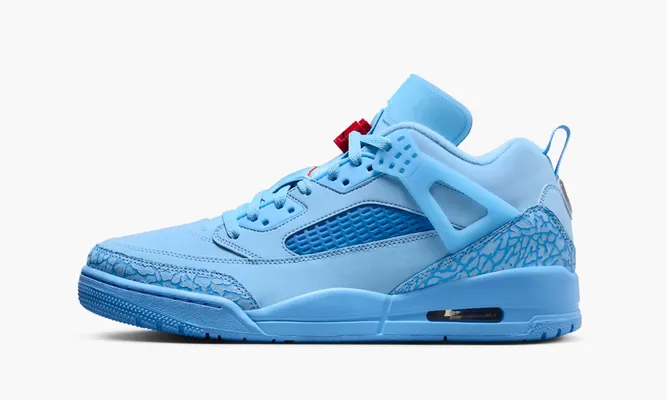 Кроссовки Air Jordan Spizike Low «Houston Oilers» lightBlue