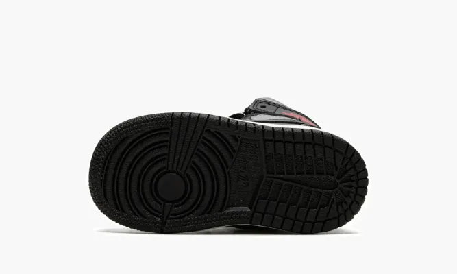 Для самых маленьких Air Jordan 1 Mid TD «Shadow / Red» черный