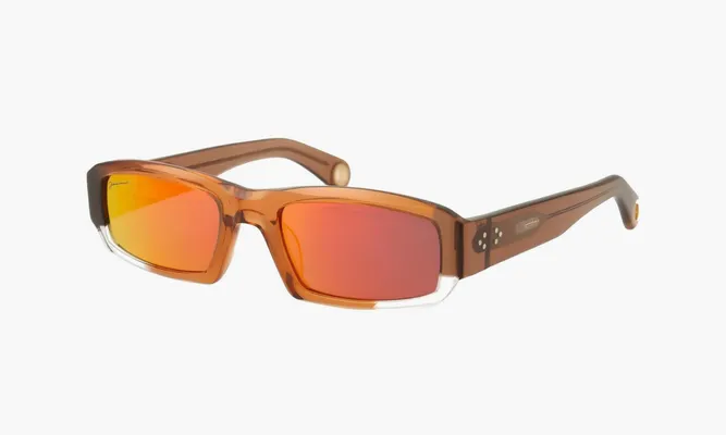 Аксессуары Jacquemus Glasses «Rust» оранжевый