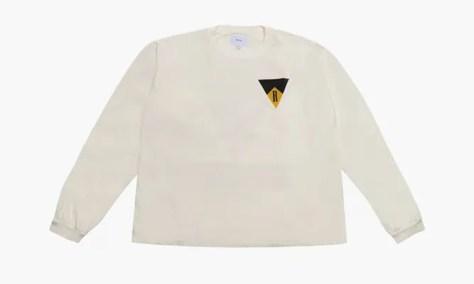 Одежда RHUDE Blood And Mud Long-sleeve Tee «Vintage White» белый