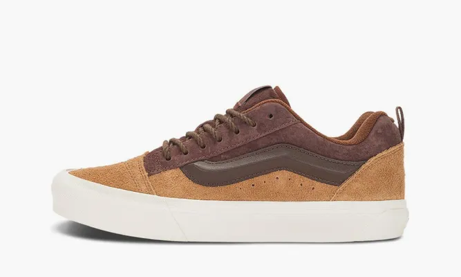 Кроссовки Vans Knu Skool «Brown» коричневый