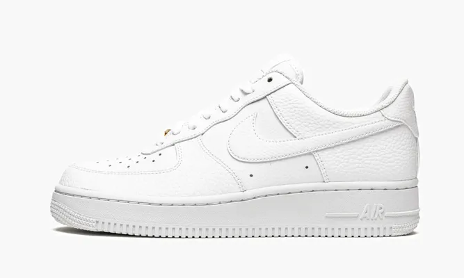 Кроссовки Air Force 1 Low '07 «White / Metallic Gold» белый