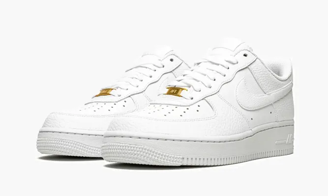 Кроссовки Air Force 1 Low '07 «White / Metallic Gold» белый
