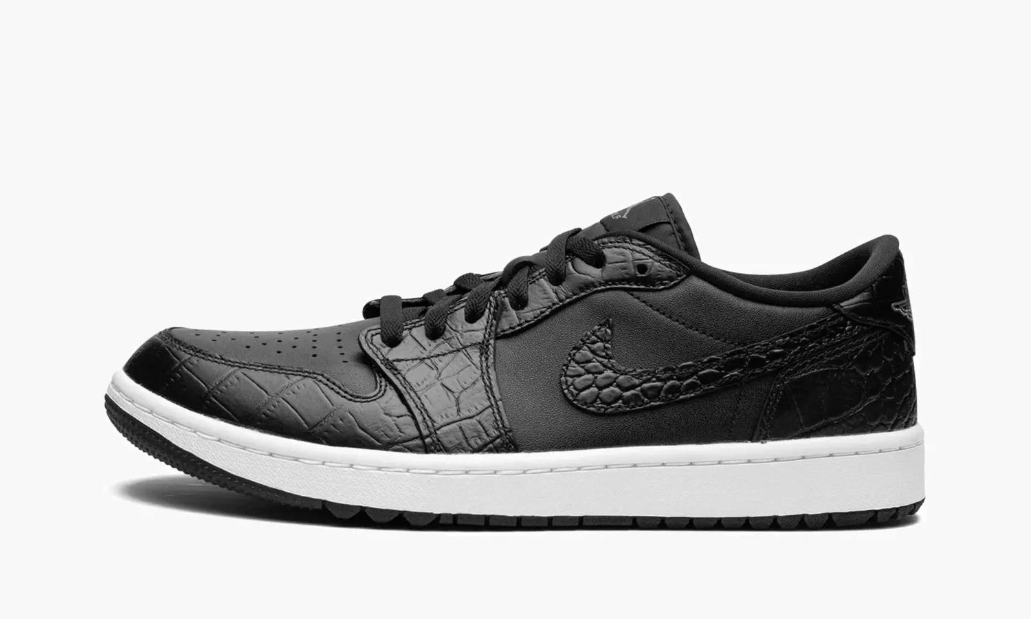 Air Jordan 1 Golf Low «Black Croc»