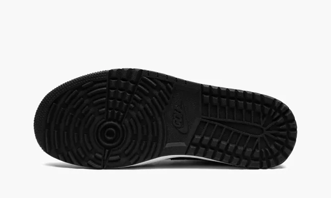 Кроссовки Air Jordan 1 Golf Low «Black Croc» черный