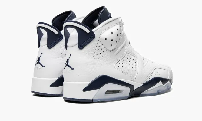 Кроссовки Air Jordan 6 Retro «Midnight Navy 2022» белый