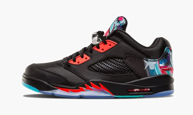 Кроссовки Air Jordan 5 Retro Low «China» черный
