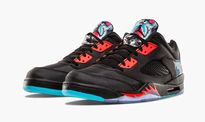 Кроссовки Air Jordan 5 Retro Low «China» черный
