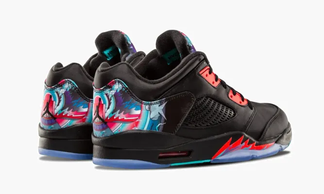 Кроссовки Air Jordan 5 Retro Low «China» черный