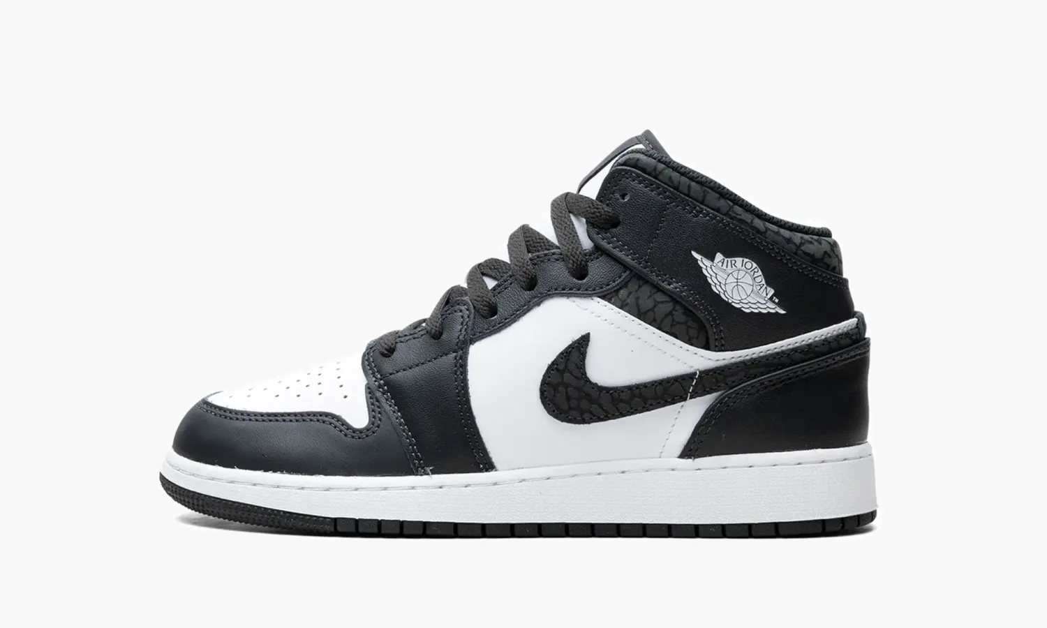 Air Jordan 1 Mid GS «Panda Elephant»