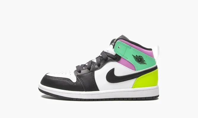 Для самых маленьких Air Jordan 1 Mid PS «Pastel» белый