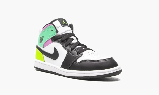 Для самых маленьких Air Jordan 1 Mid PS «Pastel» белый