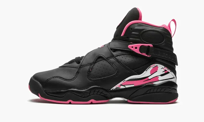 Кроссовки Air Jordan 8 Retro GS «Pinksicle» черный
