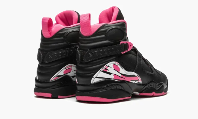 Кроссовки Air Jordan 8 Retro GS «Pinksicle» черный
