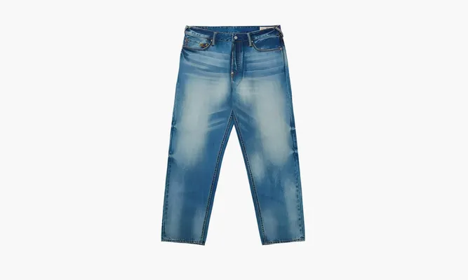 Одежда PALACE X Evisu Classic Logo Jeans «Mid Wash» синий