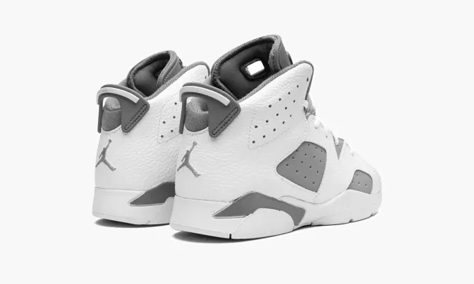 Для самых маленьких Air Jordan 6 PS «Cool Grey» белый