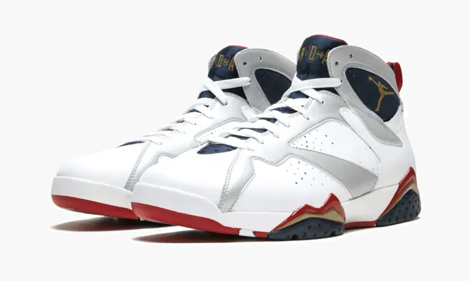 Кроссовки Air Jordan 7 Retro «Olympic» белый