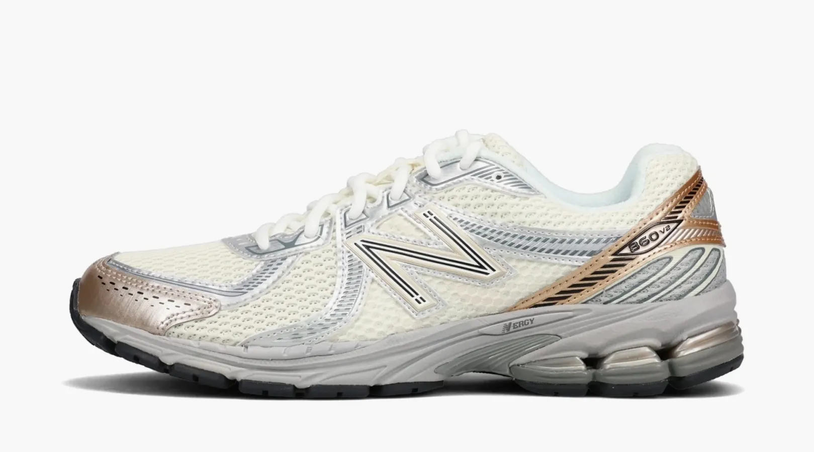 New Balance 860v2 «Sea Salt Gold Metallic»